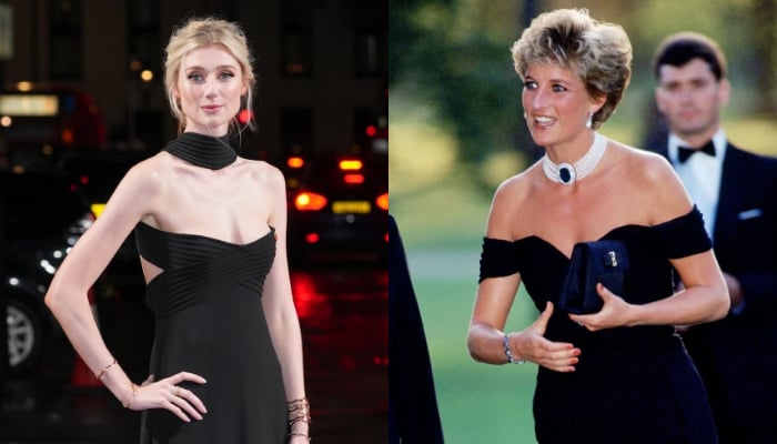 Elizabeth Debicki channels Princess Diana’s revenge dress at ‘The Crown’ premiere