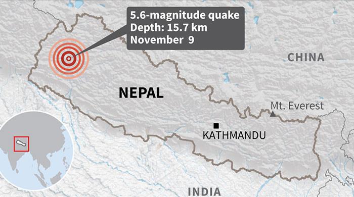 Six killed in Nepal earthquake