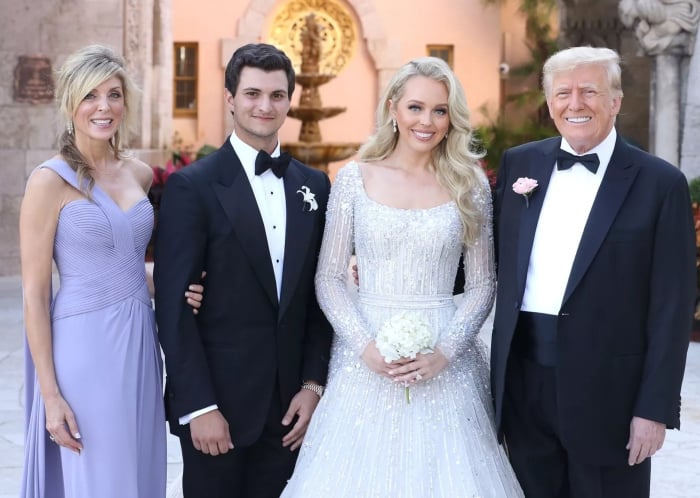 Donald Trumps daughter Tiffany Trump marries billionaire Michael Boulos in a lavish affair