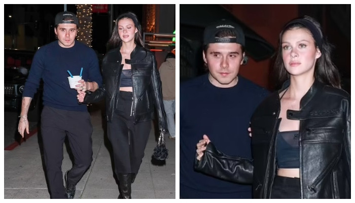 Nicola Peltz goes glam in black attire during date night with Brooklyn Beck...