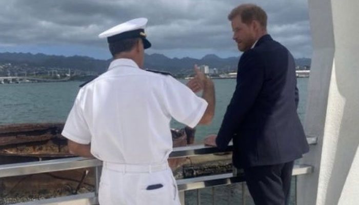 Prince Harry marks his own Remembrance Day in US without Meghan Markle