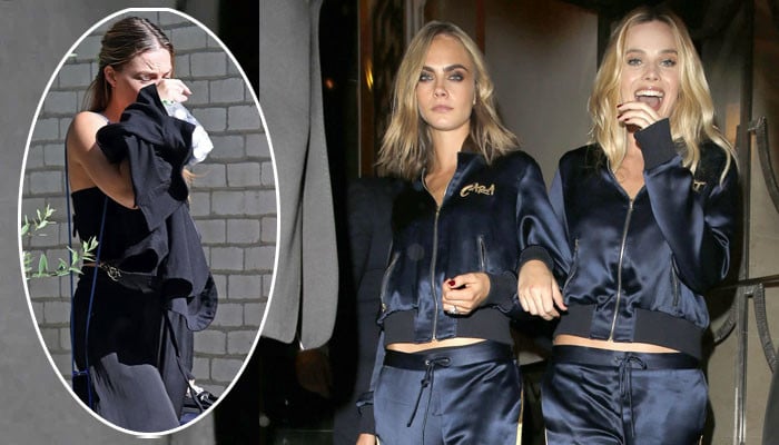 Margot Robbie Sets Record Straight About Crying Outside Cara Delevingne