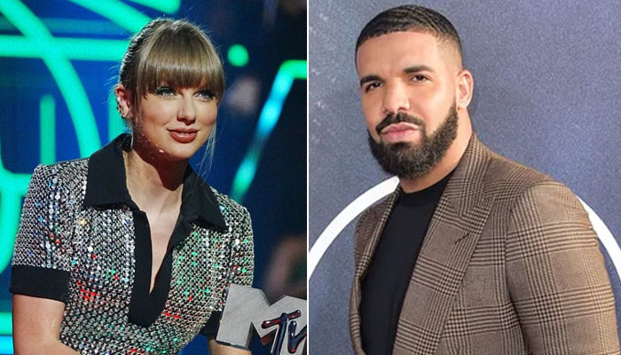 Drake covers Taylor Swift name on Billboard charts in his Insta Story
