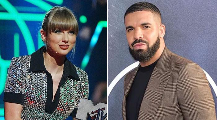 Drake covers Taylor Swift name on Billboard charts in his Insta Story