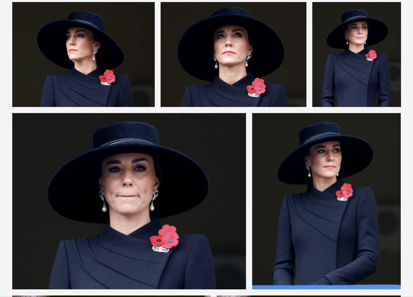 Original Getty images of Kate Middleton