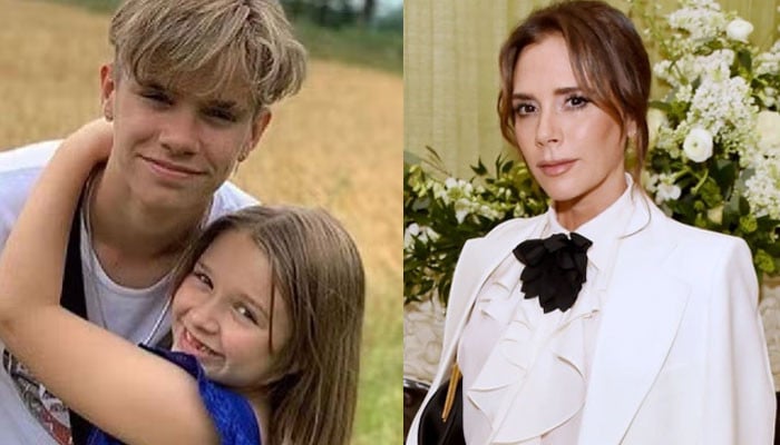 Victoria Beckham shares sweet video of Harper asking ‘big brother ...