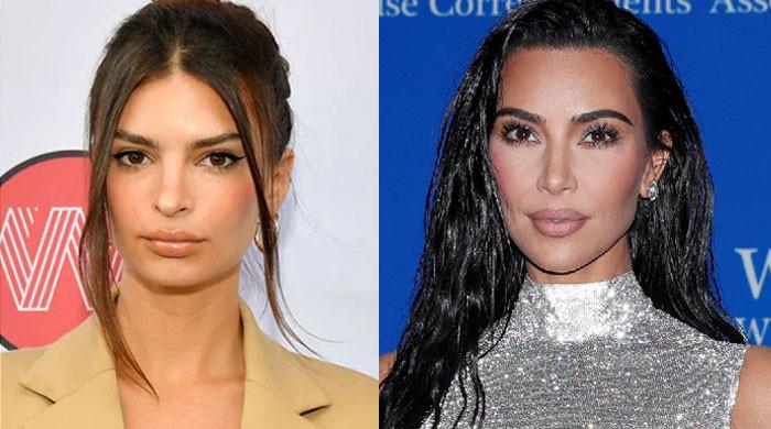 Is Kim Kardashian Sending A Sexy Message After First Pics Of Pete Davidson  & Emily Ratajkowski Drop?? - Perez Hilton