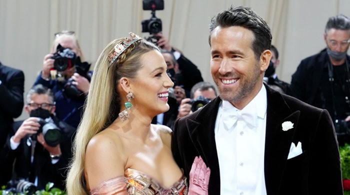 Blake Lively Playfully Flirts With Husband Ryan Reynolds As He Shares Dance Moves From Spirited 