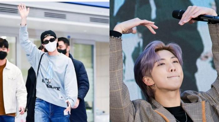 BTS' Jungkook Was A Cheerful Vision In His Denim Outfit At Incheon