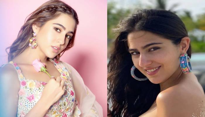 Sara Ali Khan sends pulses racing in a skimpy swimsuit near seashore: Photo