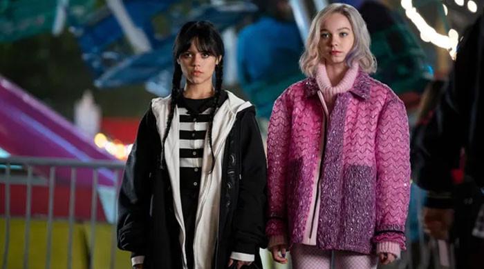 Netflix 'Wednesday' Jenna Ortega talks about her series roommate Enid ...