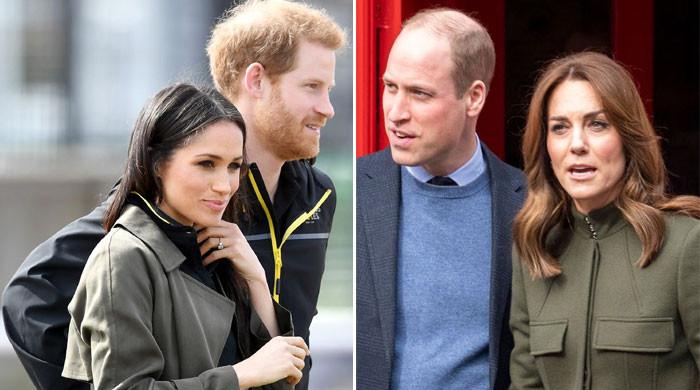 Prince Harry, Meghan Markle left Prince William, Kate Middleton ...