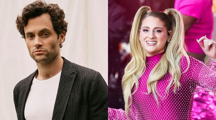 Meghan Trainor and Penn Badgley Did a TikTok Dance Together