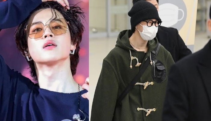 BTS Jimin commended for his handling immense crowd at the airport