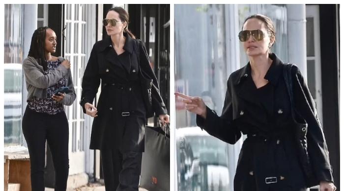 Angelina Jolie Spends Some Quality Time With Her Daughter Zahara