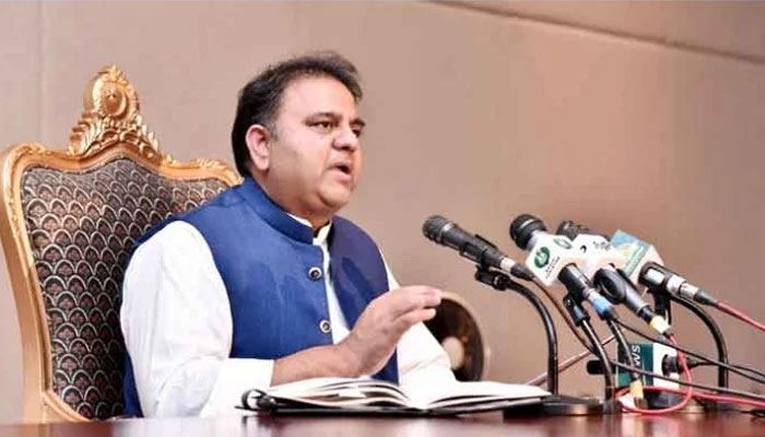 Federal Minister for Information and Broadcasting Chaudhry Fawad Hussain. — PID/File