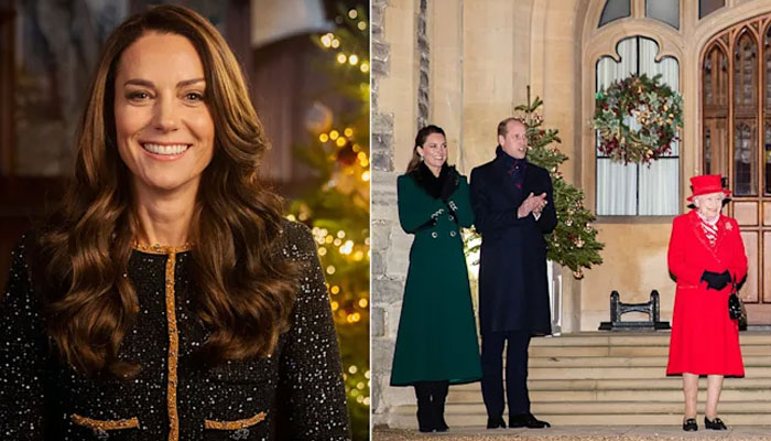 Kate Middleton talks about connectedness on first Christmas after Queen death