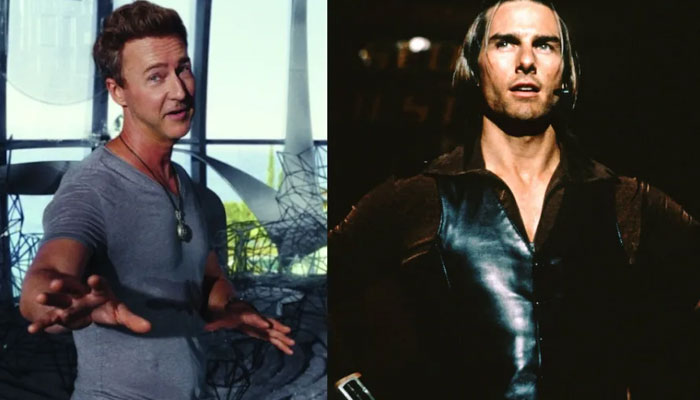 Glass Onion star Edward Norton dons Tom Cruise Magnolia look