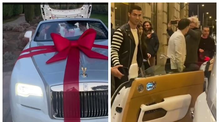 Man Utd News: Cristiano Ronaldo receives new car from Georgina for