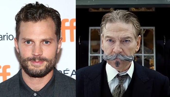 Jamie Dornan intimidated by Kenneth Branaghs impressive facial hair on set of their new movie