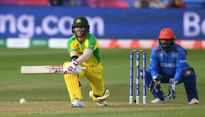 Australia´s David Warner bats during the 2019 Cricket World Cup group stage match between Afghanistan and Australia at Bristol County Ground in Bristol, southwest England, on June 1, 2019. Australia won by seven wickets. — AFP