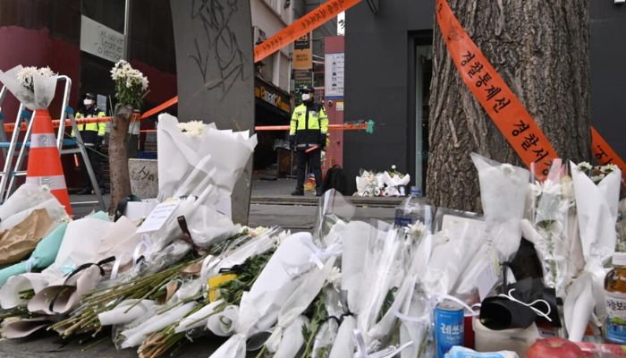 More than 150 people died in the 2022 Halloween crowd crush in Seoul, South Korea.— AFP/file