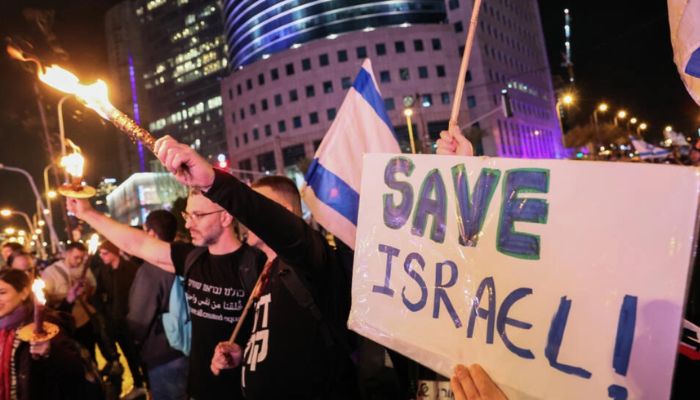 Israelis Rally Against Netanyahu 'government Of Shame'