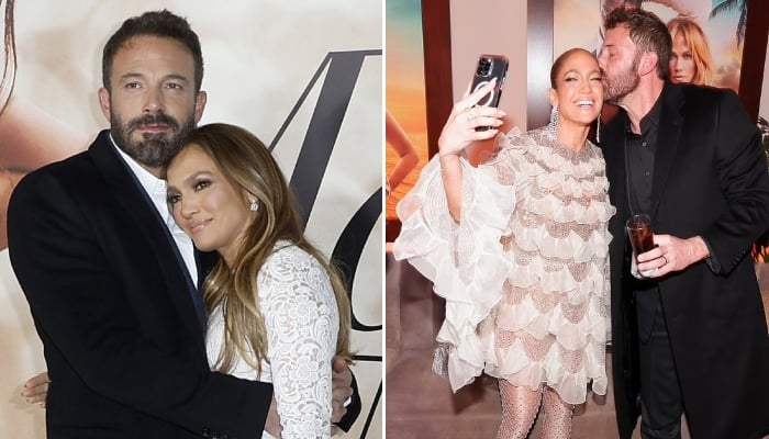 Jennifer Lopez shares sweet PDA moment with Ben Affleck at ‘Shotgun ...