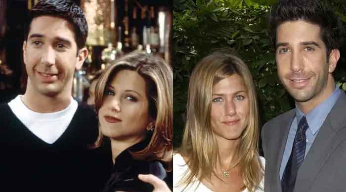 Jennifer Aniston and David Schwimmer's on-screen chemistry sparks ...