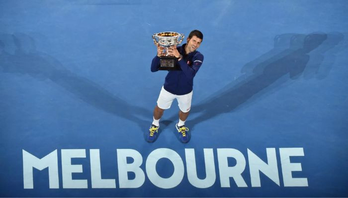 10 of the best: Djokovic's dominance at Australian Open