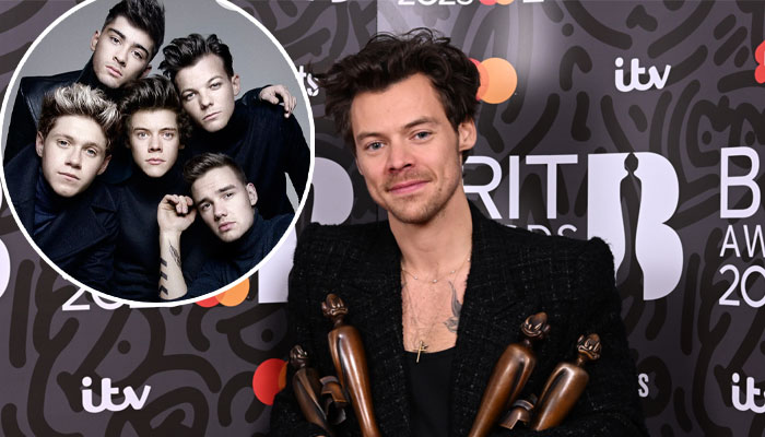Harry Styles credits One Direction mates while accepting Artist of the ...
