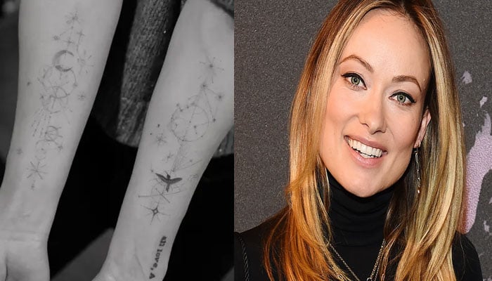 Olivia Wilde new tattoo mystery revealed running out of arms