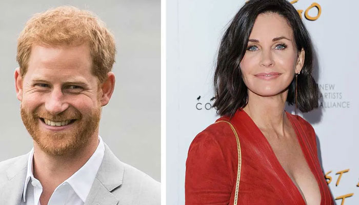 Prince Harry suffered confusion after meeting Courteney Cox aka Monica