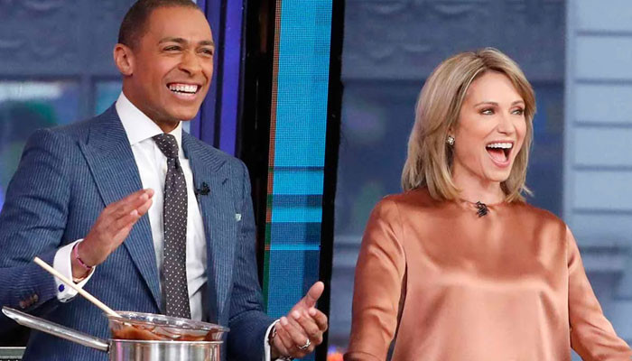 Amy Robach, T.J. Holmes romance goes international amid backlash at home