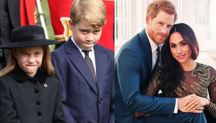 George, Charlotte cant understand why Harry, Meghan are so mean to their parents