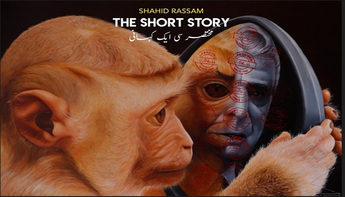 Artist Shahid Rassams solo exhibition The Short Story is going to open at Sanat Initiative on Tuesday, February 28 and runs till March 9.