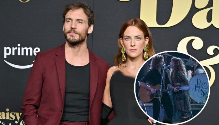 Sam Claflin talks ‘learning’ to ‘be rockstars’ with Elvis Presley’s granddaughter Riley Keough