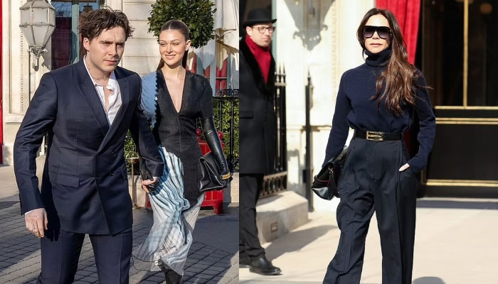 Victoria Beckham seems to have made up with Nicola Peltz as they pose together with the entire Beckham clan