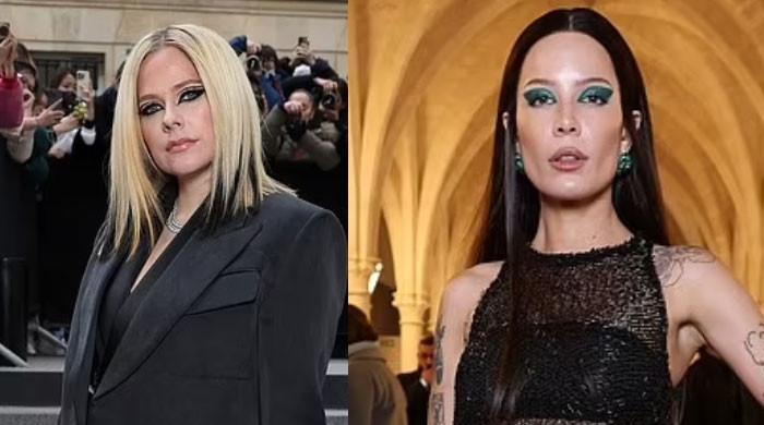 Avril Lavigne and Halsey bring in their A-game on the Lanvin show