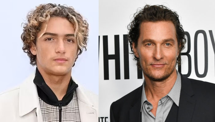 Matthew McConaughey's son Levi looks so much like his actor father in ...
