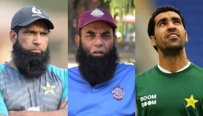 Mohammad Yousaf (Left), Abdul Rehman (middle) and Umar Gul (Right). — Twitter/@Rnawaz31888