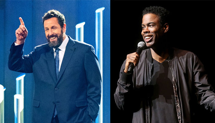 Adam Sandler says Chris Rock was ‘unbelievably’ funny in Netflix’s ...