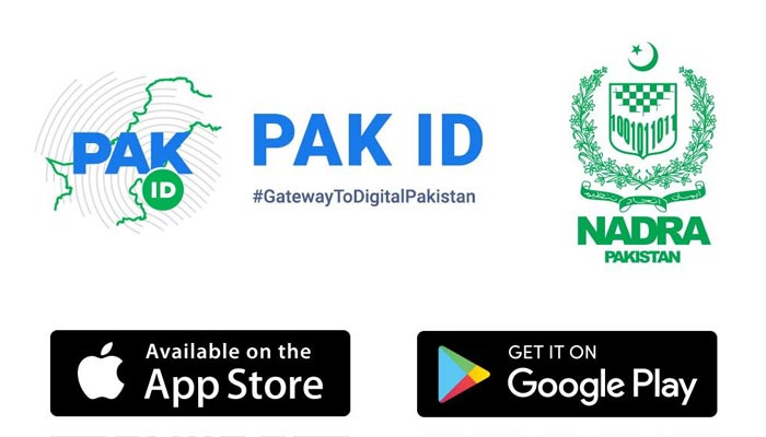A screengrab of the new app launched by the NADRA. — Photo by author