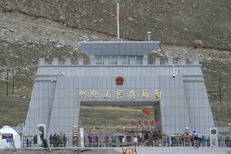 This photo shows a general view of the Pakistan-China Khunjerab Pass on June 30, 2020. — AFP