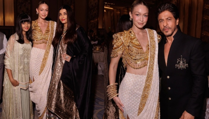 Gigi Hadid shares glam snaps with Shah Rukh Khan, Aishwarya Rai Bachchan