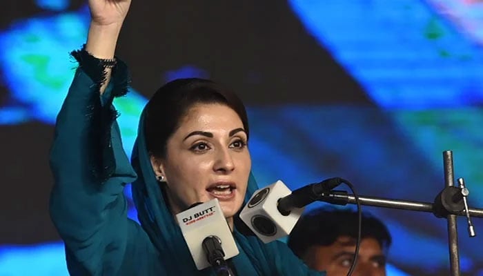 Pakistan Muslim League-Nawaz (PML-N) Senior Vice President Maryam Nawaz. — AFP/File