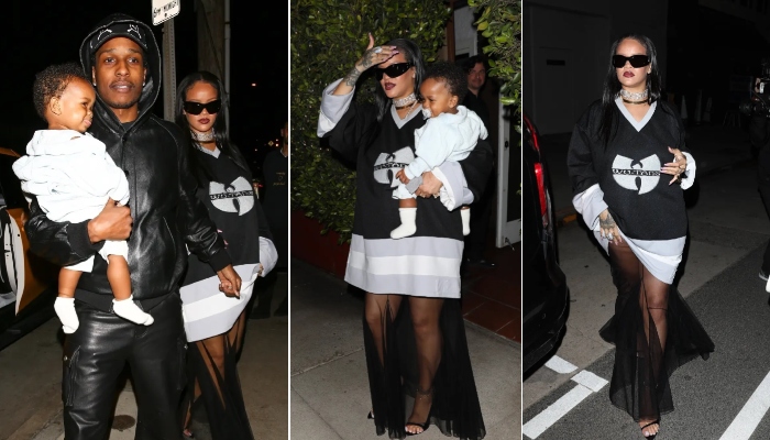 Rihanna's Sporty Date Night Look Included an Oversized Jersey and