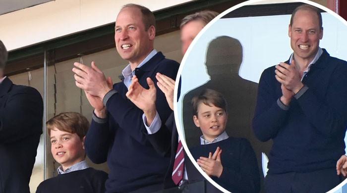 Prince William and Prince George’s mutual ‘mimicry’ was ‘spontaneous ...