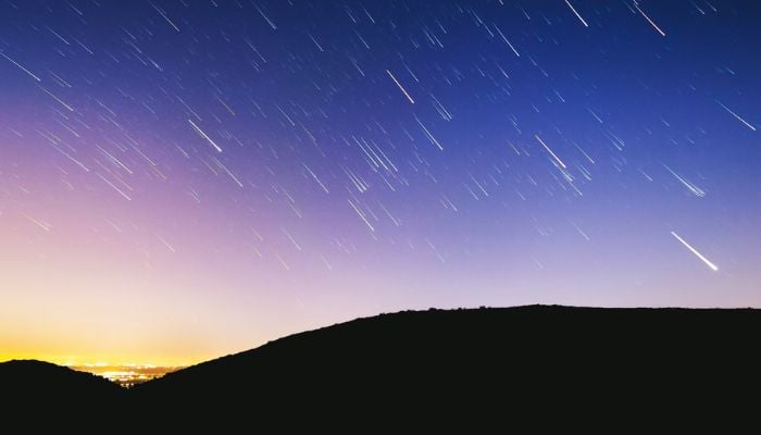 (representational) The image shows the sky lit up by a meteor shower.— Unsplash