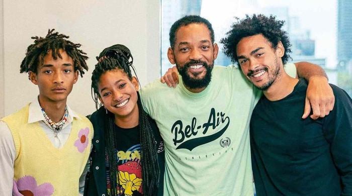 Will Smith Enjoys Proud Dad Moment With Willow & Jaden At